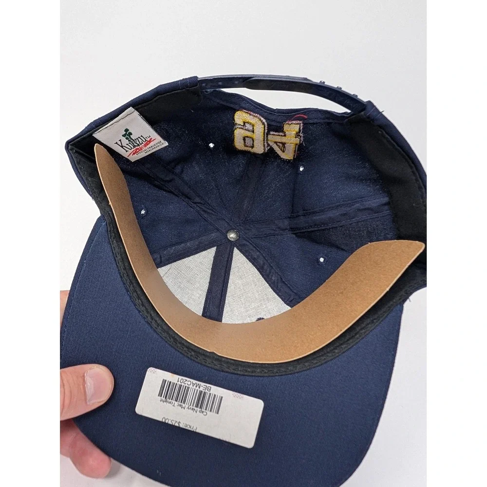 Vintage Bill Elliott McDonalds Hat Cap Snap Back One Size Blue NASCAR Kudzu 90s